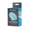 Natec wireless mouse Toucan, blue/white