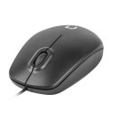 Natec mouse Hawk, black