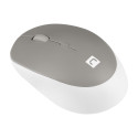 MOUSE NATEC HARRIER 2 WIRELESS 1600DPI BLUETOOTH 5.1 WHITE-GREY