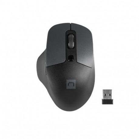 MOUSE NATEC BLACKBIRD 2 SILENT WIRELESS 1600DPI OPTICAL BLACK
