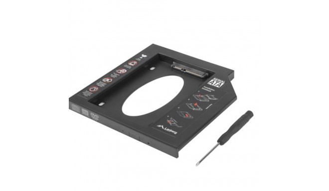 MOUNTING FRAME SLIM 5.25"->2.5" 9.5MM BAY LANBERG