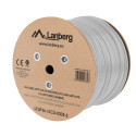 LAN CABLE CAT.6A UFTP 305M SOLID CU LSZH GREY CPR + FLUKE PASSED LANBERG