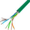 LAN CABLE CAT.5E UTP 305M SOLID CU GREEN FLUKE LANBERG