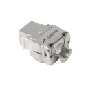 KEYSTONE MODULE TOOLLESS RJ45->LSA CAT.5E FTP 180° LANBERG