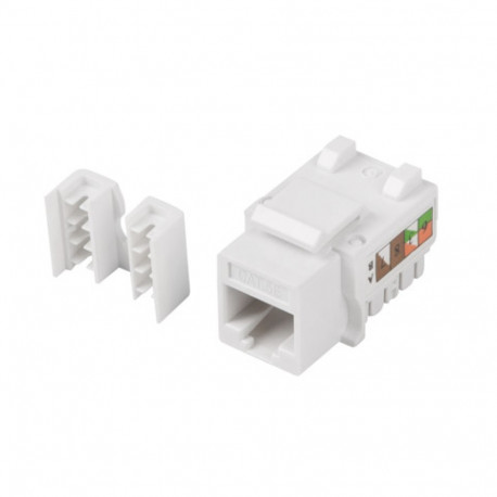 KEYSTONE MODULE RJ45->LSA CAT.5E UTP 90° LANBERG TO THE MOUNTING BOX