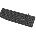 KEYBOARD NATEC NAUTILUS ES LAYOUT BLACK SLIM
