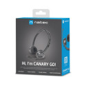 HEADSET NATEC CANARY GO WITH MICROPHONE BLACK