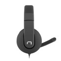HEADSET NATEC RHEA WITH MICROPHONE BLACK