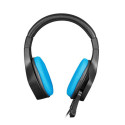 HEADSET FURY PHANTOM WITH MICROPHONE ILLUMINATION BLACK-BLUE