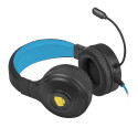 HEADSET FURY WARHAWK WITH MICROPHONE RGB ILLUMINATION BLACK-BLUE