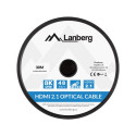 HDMI M/M V2.1 CABLE 30M OPTICAL BLACK AOC LANBERG