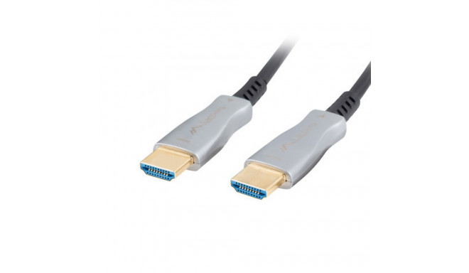 HDMI M/M V2.0 CABLE 20M OPTICAL BLACK AOC LANBERG