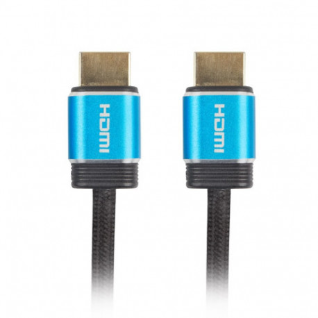 HDMI M/M V2.0 CABLE 1M CU BLACK BOX PREMIUM CERTIFICATE LANBERG