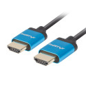 HDMI M/M V2.0 CABLE 1.8M 4K BLACK SLIM LANBERG