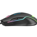 GAMING MOUSE FURY HUSTLER 6400DPI RGB BACKLIT OPTICAL WITH SOFTWARE BLACK