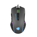 GAMING MOUSE FURY HUSTLER 6400DPI RGB BACKLIT OPTICAL WITH SOFTWARE BLACK