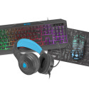GAMING COMBO SET 4IN1 FURY THUNDERSTREAK 3.0 KEYBOARD + MOUSE + HEADPHONES + MOUSEPAD, RU LAYOUT