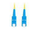 FIBER OPTIC PATCHCORD SM SC/UPC-SC/UPC SIMPLEX 10M LSZH G657A1 3.0MM YELLOW LANBERG