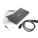 EXTERNAL HDD/SSD ENCLOSURE NATEC RHINO GO SATA 2.5" USB 3.0 BLACK