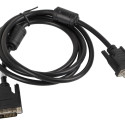 Lanberg kaabel DVI-D (M) (24+1) - DVI-D (M) (24+1) Dual Link 1.8m, must