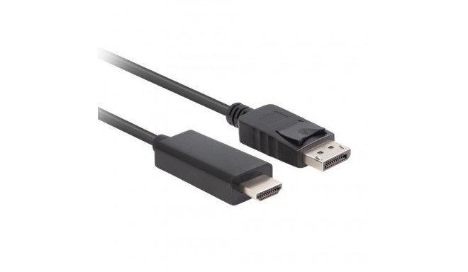DISPLAYPORT(M) V1.1 ->HDMI(M) CABLE 3M BLACK LANBERG