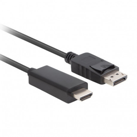 DISPLAYPORT(M) V1.1 ->HDMI(M) CABLE 5M BLACK LANBERG