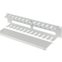 19" CABLE MANAGMEMENT METAL 2U TYPE A GREY LANBERG