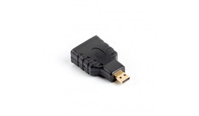 HDMI(F)->HDMI MICRO(M) ADAPTER BLACK LANBERG