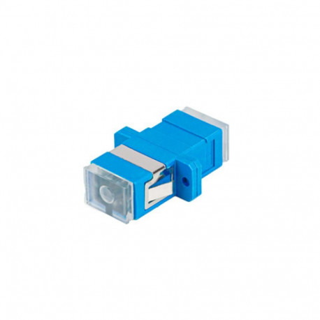 FIBER OPTIC ADAPTER SM SC/UPC SIMPLEX TRANSPARENT LANBERG