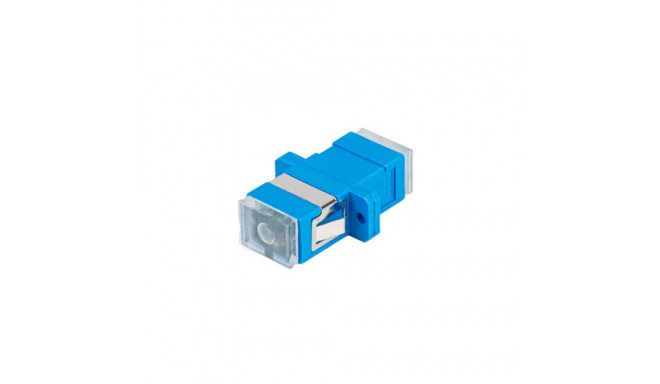 FIBER OPTIC ADAPTER SM SC/UPC SIMPLEX TRANSPARENT LANBERG
