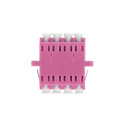 FIBER OPTIC ADAPTER MM LC/UPC QUAD OM4 LANBERG