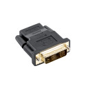 Lanberg adapter HDMI - DVI-D Single Link, must (AD-0013-BK)