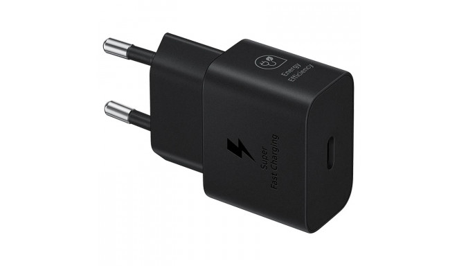 Samsung EP-T2510NBEGEU 25W tīkla lādētājs 25W USB Type-C (USB-C) melns