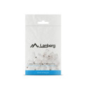 RJ45 CAT.5E UTP PLUG 8P8C PASS THROUGH TYPE (100PCS) LANBERG