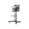 NEOMOUNTS Monitor/TV Mobile Floorstand 32inch-75inch 45kg VESA600x400 Height Adjust 103-153cm public