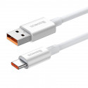 Cable USB do USB-C Baseus Superior 100W 0.25m (white)