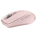 Logitech MX Anywhere 3S Mouse - RF Wireless + Bluetooth, Laser, 8000 DPI, Rose