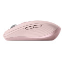 Logitech MX Anywhere 3S Mouse - RF Wireless + Bluetooth, Laser, 8000 DPI, Rose