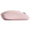 Logitech MX Anywhere 3S Mouse - RF Wireless + Bluetooth, Laser, 8000 DPI, Rose