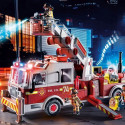 Figures set City Action 70935 Rescue Vehicles: Fire Engine with Tower Ladder