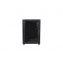 Free standing cabinet 19 inches 15U 600X800mm black