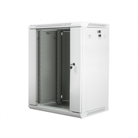 Wall-Mounted Rack 19'' 15U 600X450mm grey