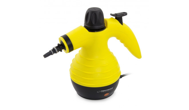 Esperanza EHS001 Steam cleaner 0.35L Black, Yellow 900W