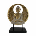 Dekoratīvās figūriņas DKD Home Decor 25 x 8 x 33 cm Melns Bronza Buda Austrumniecisks