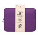 Rivacase Suzuka 7705 39.6 cm (15.6&quot;) Sleeve case Violet