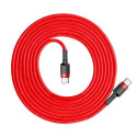 Baseus Type-C Cafule PD2.0 60W flash charging Cable (20V 3A) 2m Red (CATKLF-H09)