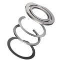 Baseus Tool Halo Magnetic ring holder phone stand (5.4 inch or above) Aluminium alloy, Silver (SUCH0