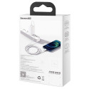 Baseus Lightning Superior Series cable, Fast Charging, Data 2.4A, 1m White (CALYS-A02)