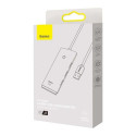 Baseus HUB Lite Series 4-in-1 adapter (USB-A to 4xUSB-A 3.0) cable 0.25m, Black (WKQX030001)