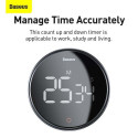 Baseus Home Heyo Pro rotation countdown timer Dark gray (FMDS000013)
